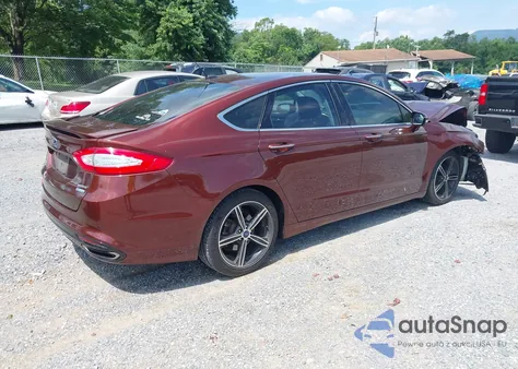 2015 Ford Fusion Titanium из США, поврежденный, VIN 3FA6P0K92FR113318